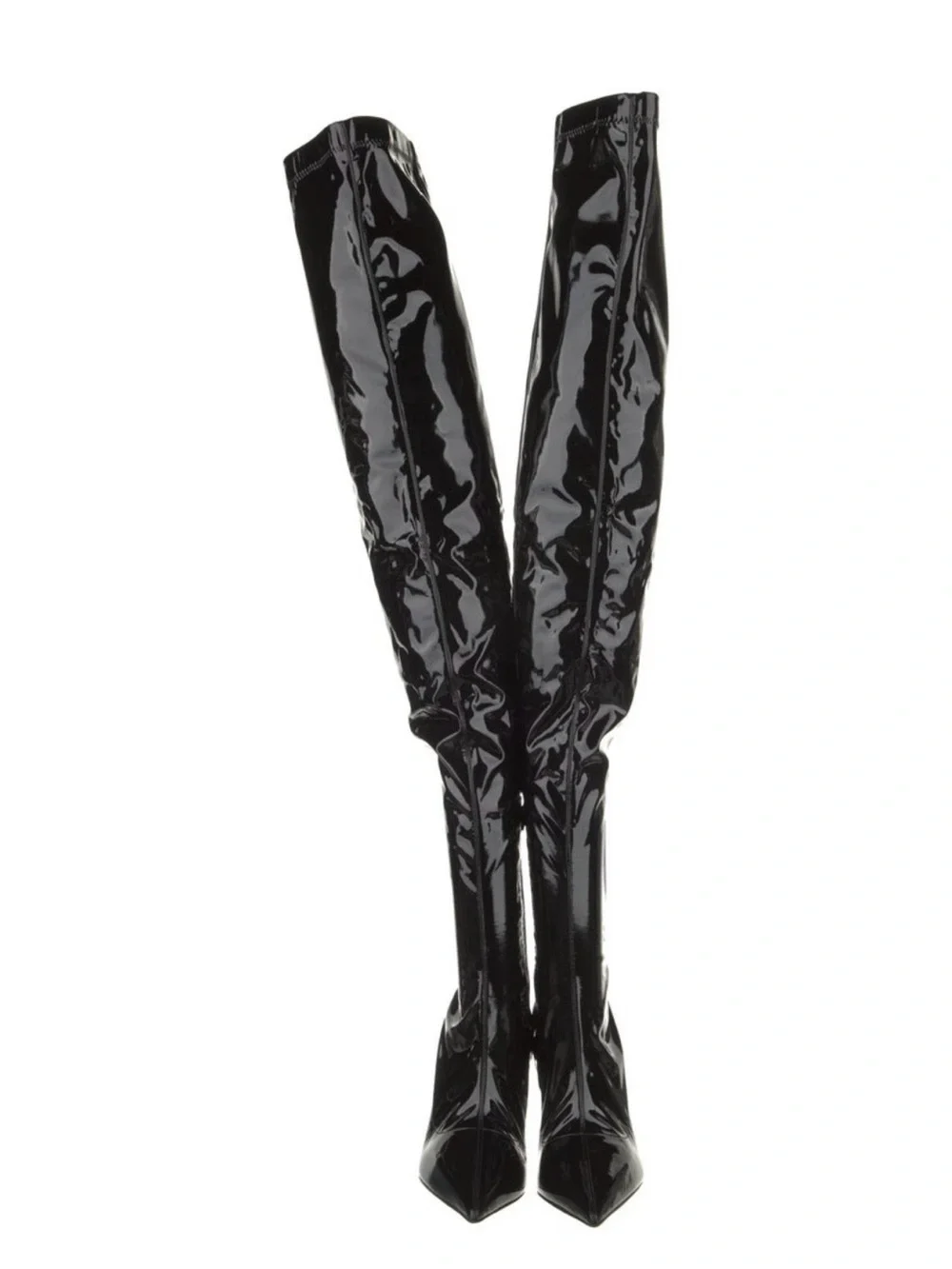 Christian Louboutin CONDORA BOTTA ALTA 100 over the knee boots RETAIL 2995